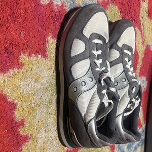 Saucony Gray and White Men's Sneakers